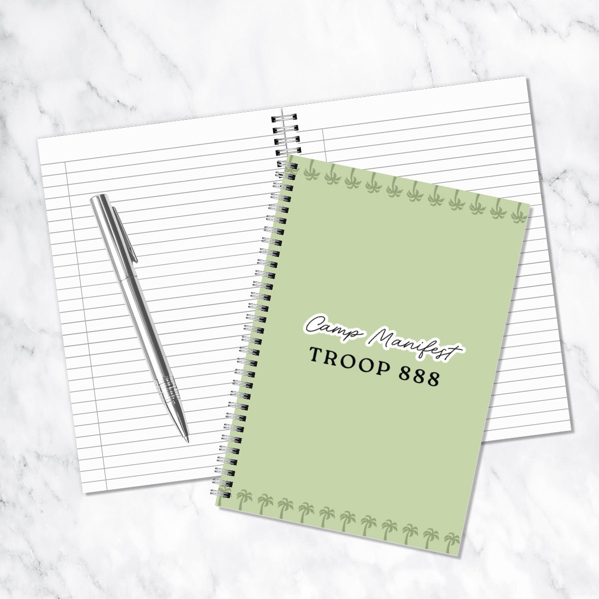 Camp Manifest Notebook