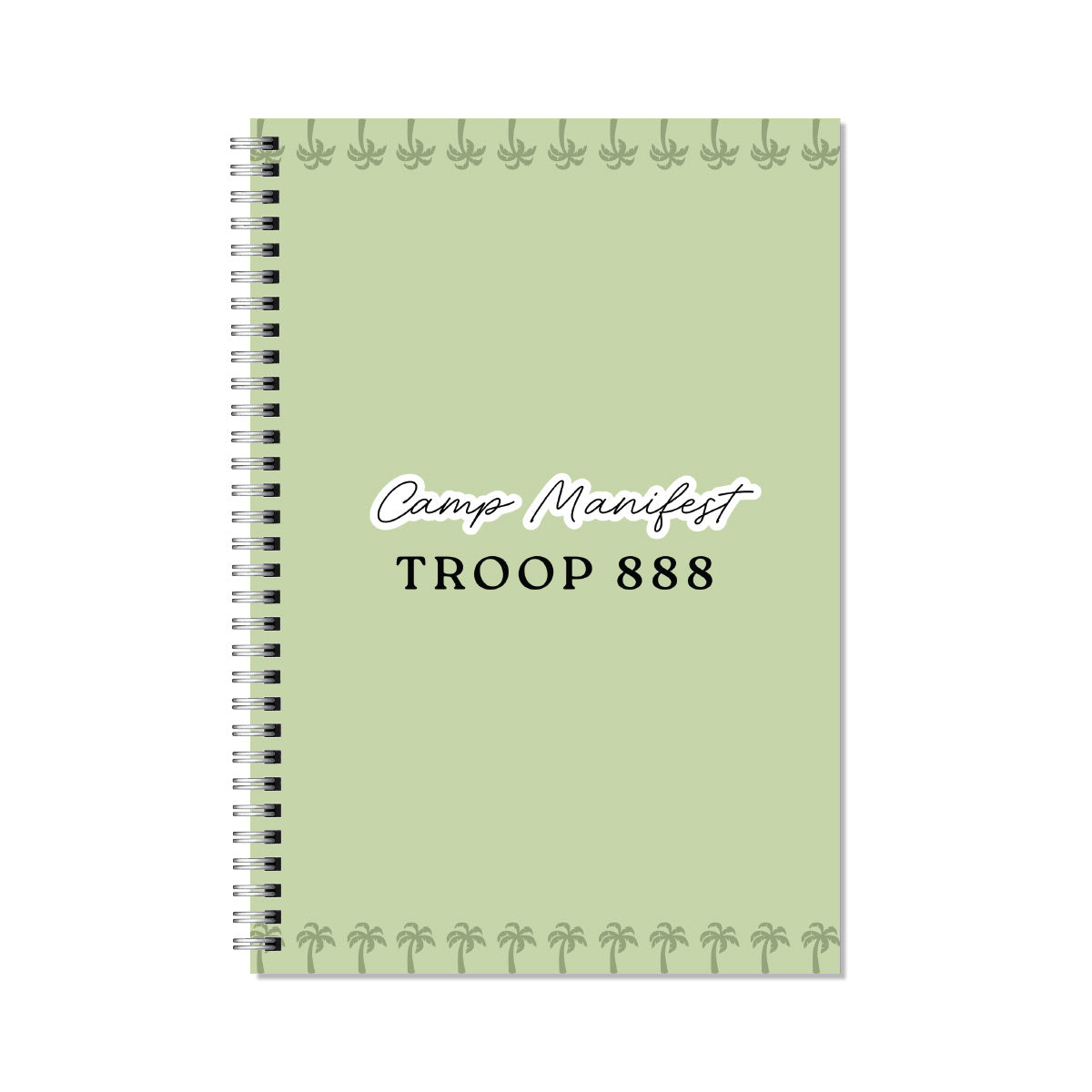 Camp Manifest Notebook