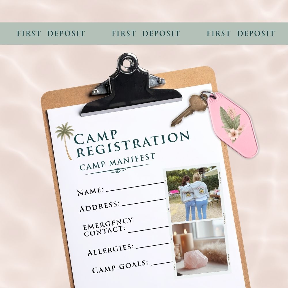 January 2027 Camp Ticket - $1022 - Initial Deposit